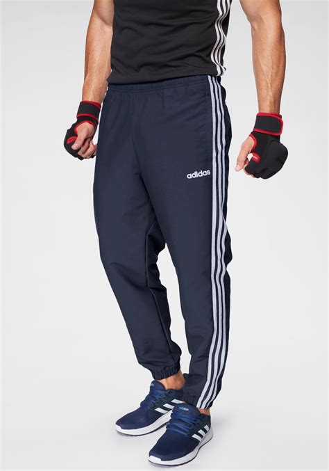 adidas trainingsbroek blauwe strepen|Blauwe adidas Trainingsbroeken voor heren online kopen .